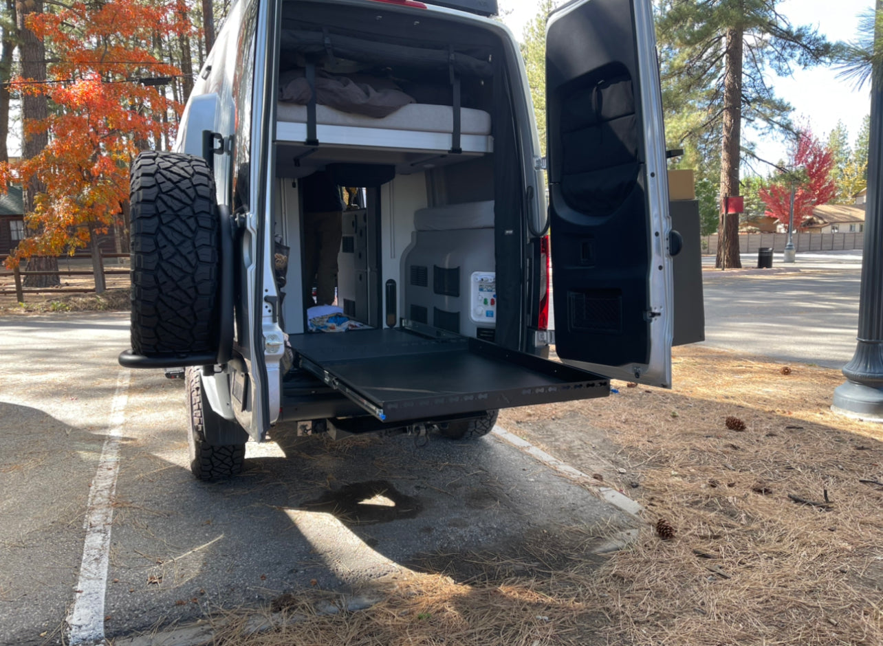Revel Slide-Out Tray – Alpine Van Works, LLC - Main Image