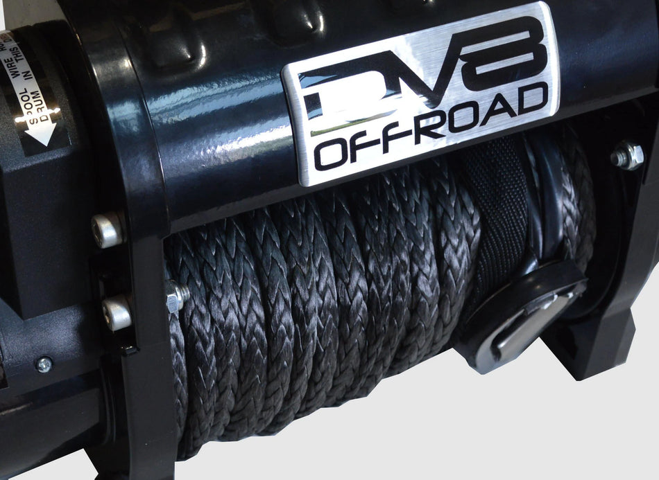 12,000 lbs. Winch | Synthetic Rope
