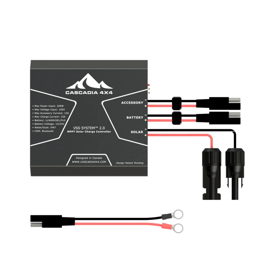 15A MPPT Bluetooth Solar Charge Controller | VSS System™ 2.0
