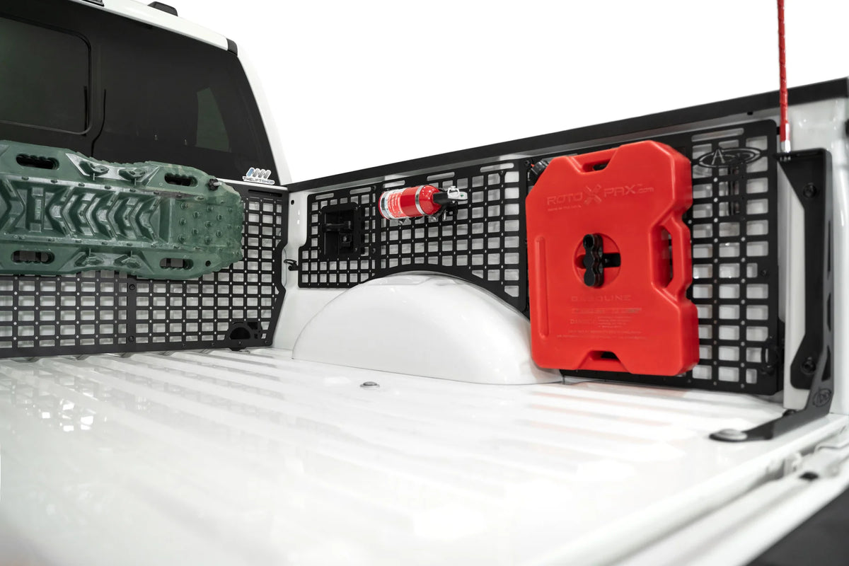 Ford Raptor R Bedside 2021+ Ford F-150 & Raptor Bed Side Molle Panels – Alpine Van Works, LLC