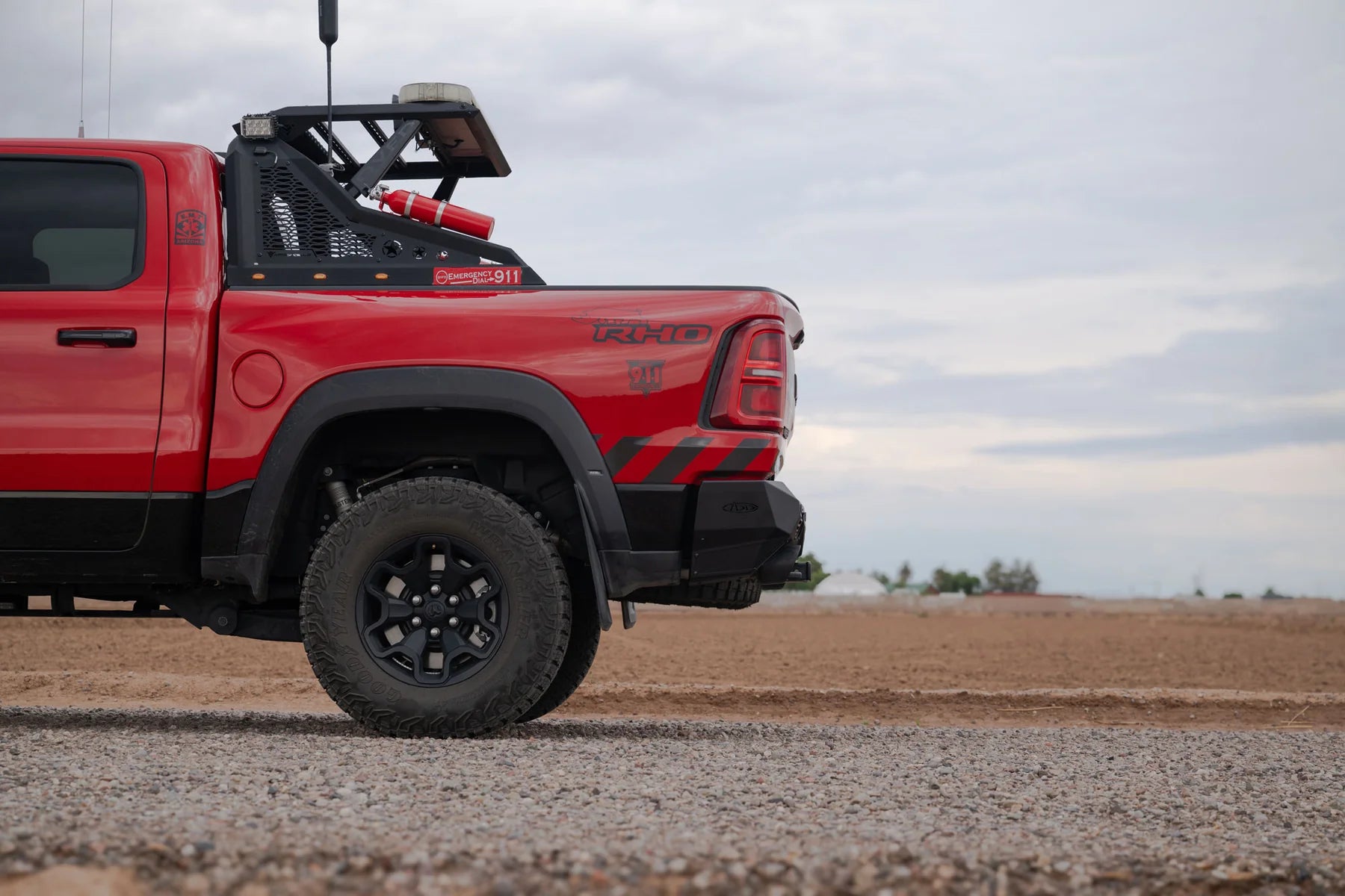 2025 Ram RHO Bomber Rear Bumper – Alpine Van Works, LLC