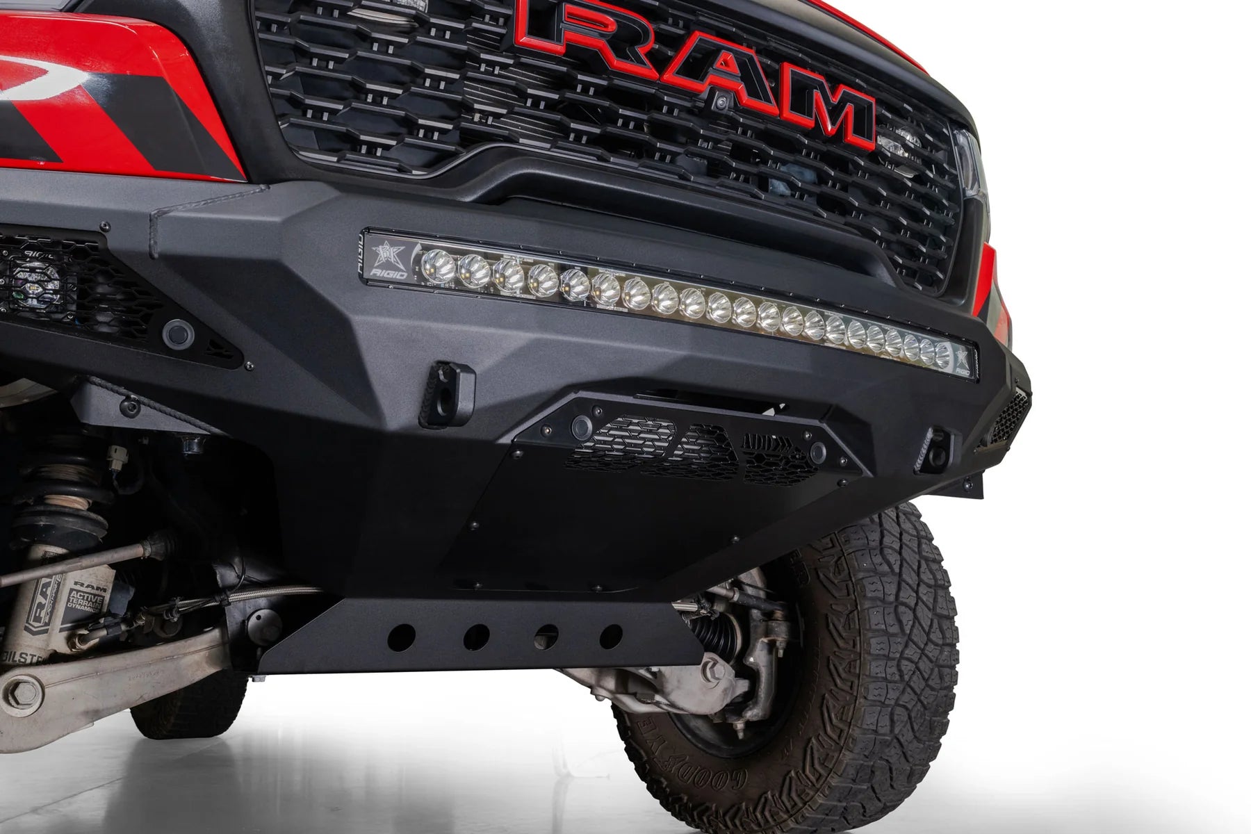 Ram Rho Front End 2025 Ram RHO Stealth Fighter Front Bumper – Alpine Van Works, LLC