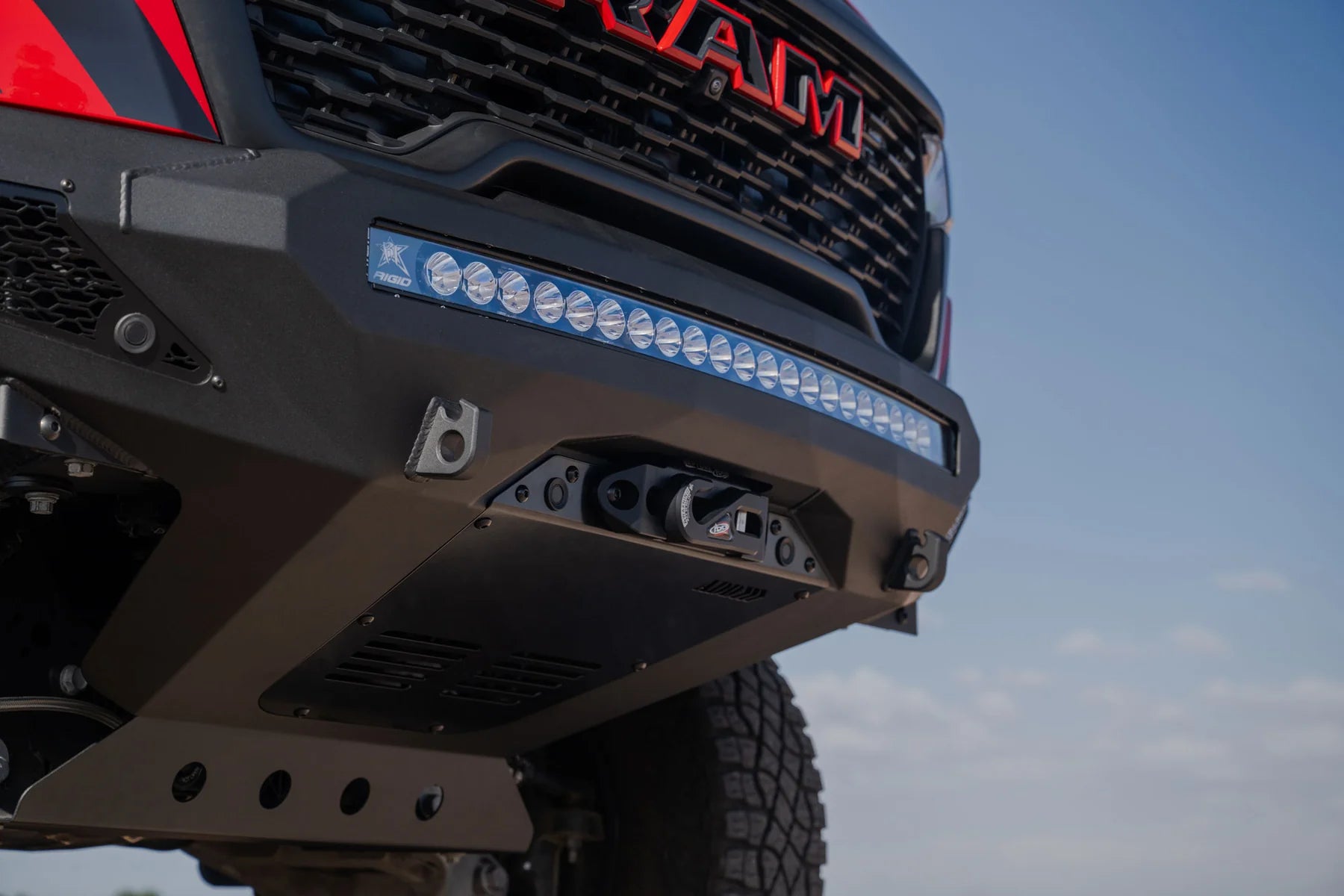 2025 Ram RHO Stealth Fighter Front Bumper Winch Kit