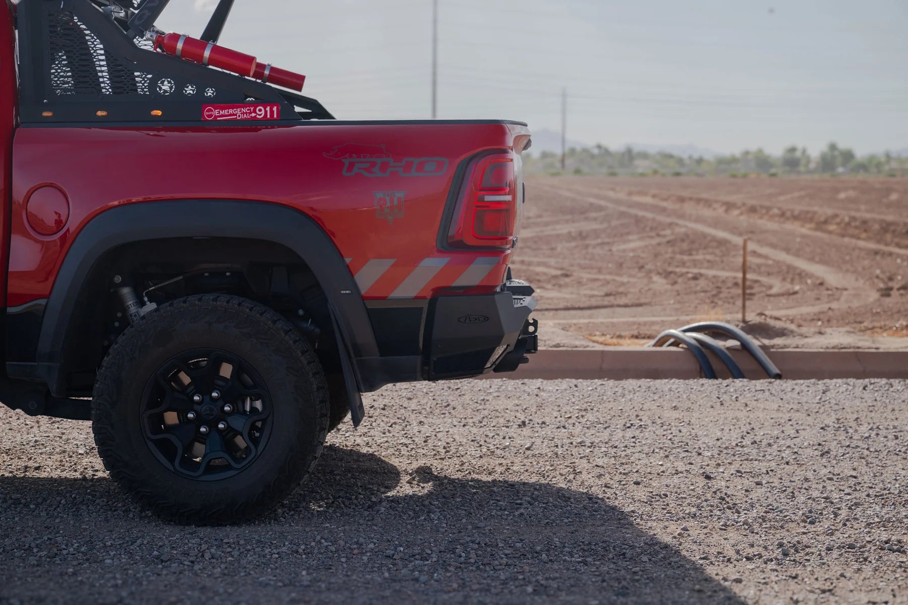 2025 Ram RHO Stealth Fighter Rear Bumper