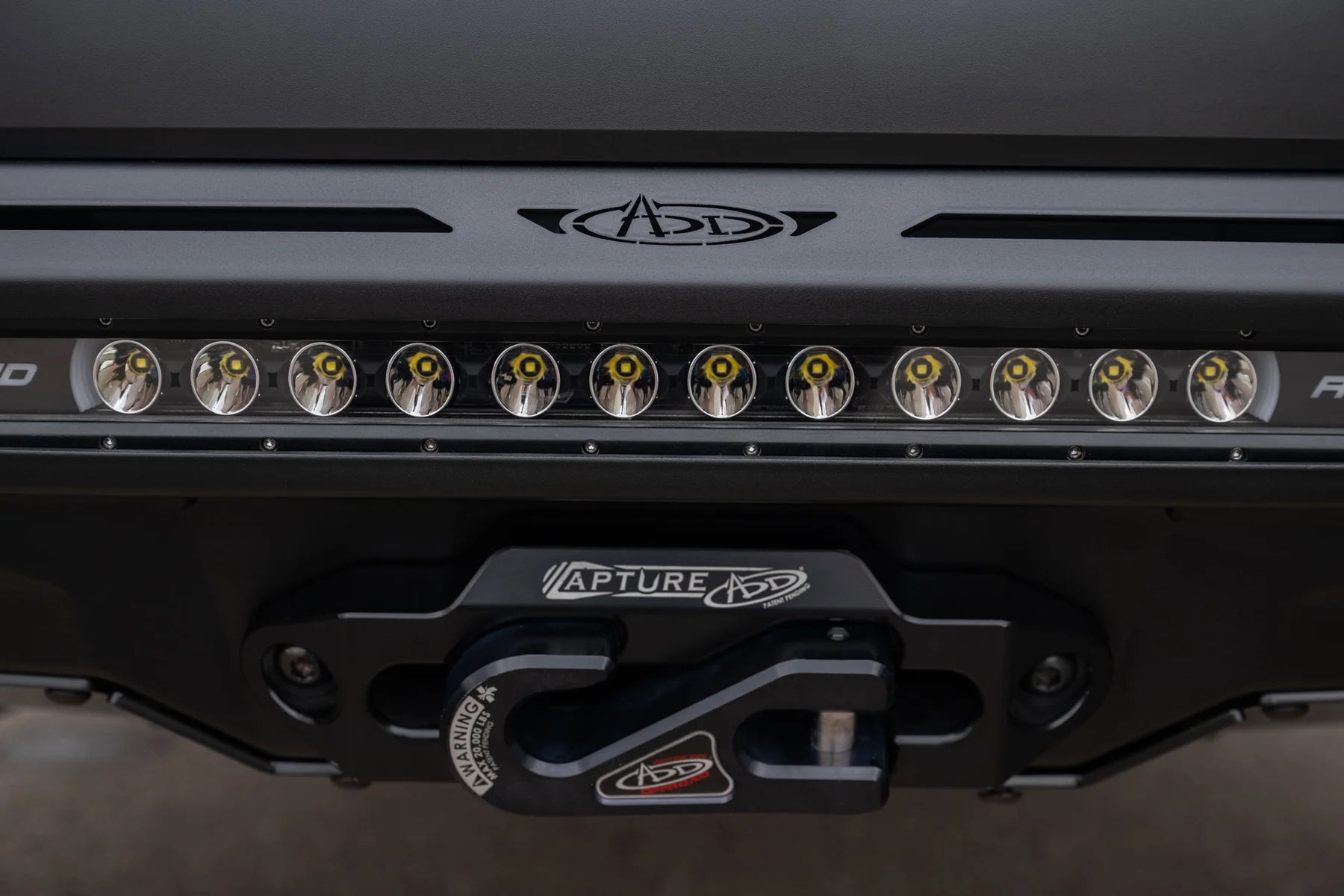 2025 Toyota 4Runner Stealth Center Mount Front Bumper