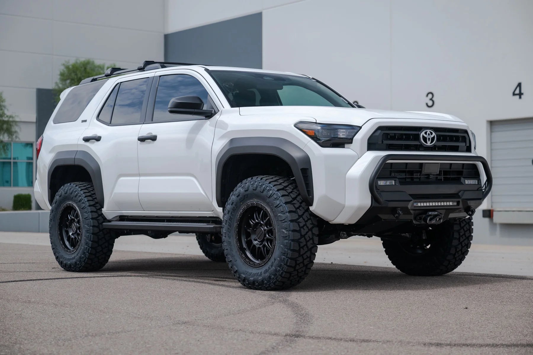 2025 Toyota 4Runner Stealth Center Mount Front Bumper with Top Hoop