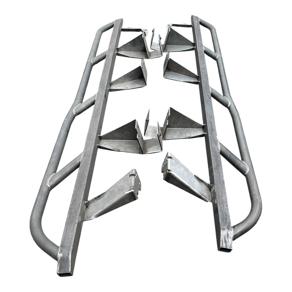 CAtuned Toyota Tacoma Rock Sliders (RAW)