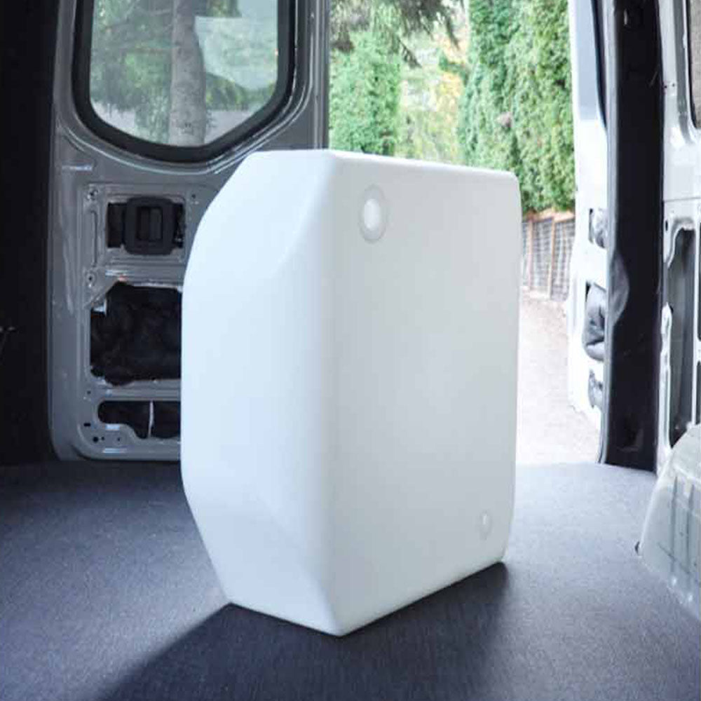 28-Gallon Sprinter Spare Tire Basket Water Tank by Agile Offroad