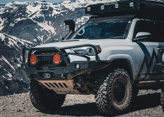 Toyota 4Runner 5th Gen Hi-Lite Overland Front Bumper With Bull Bar