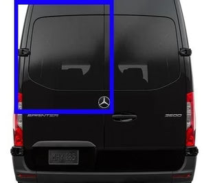 AM Auto Sprinter Driver Side Rear Door Window 2019+