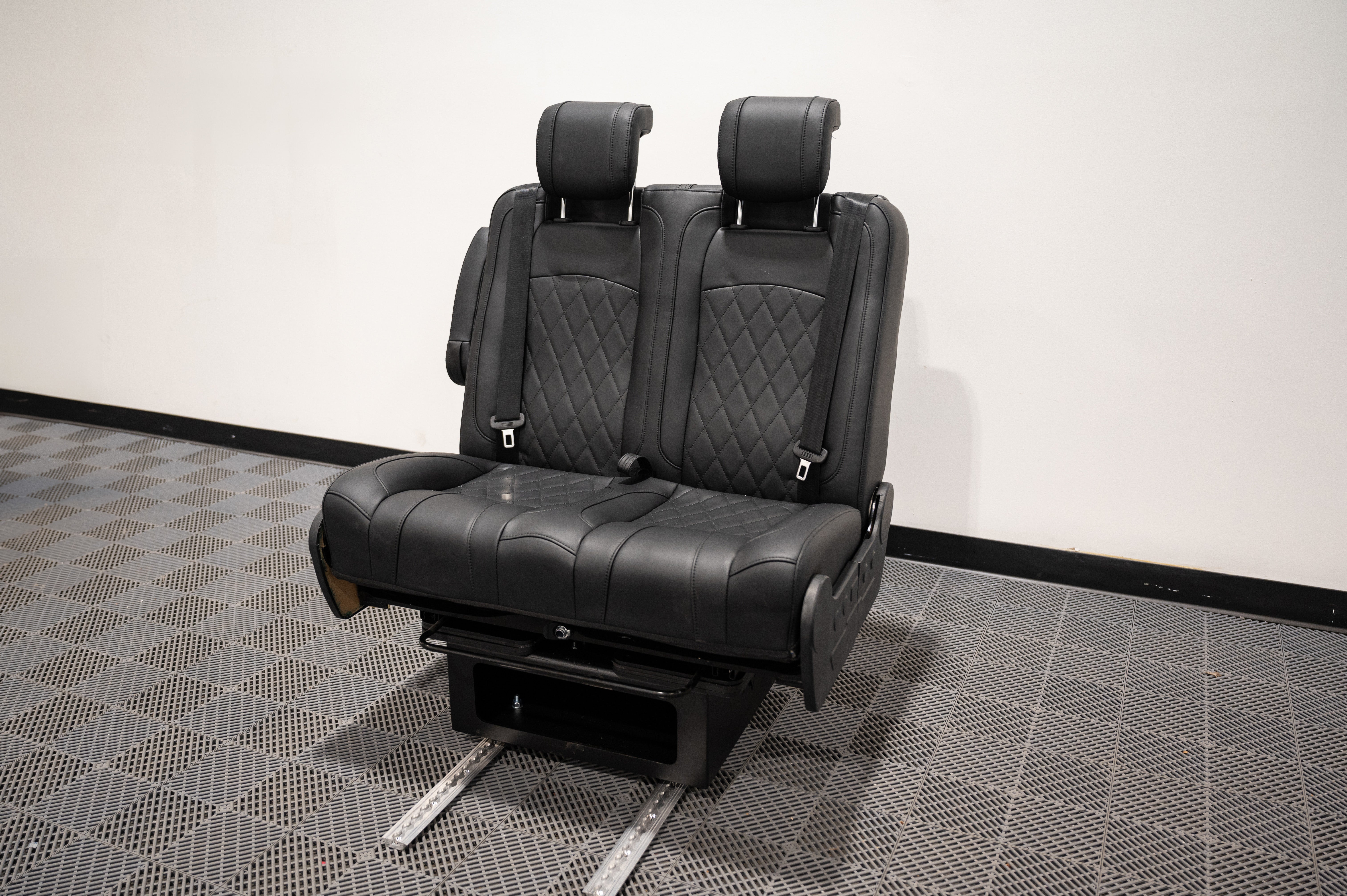 Dual Fold Double Bench-To-Bed Seat – Alpine Van Works, LLC