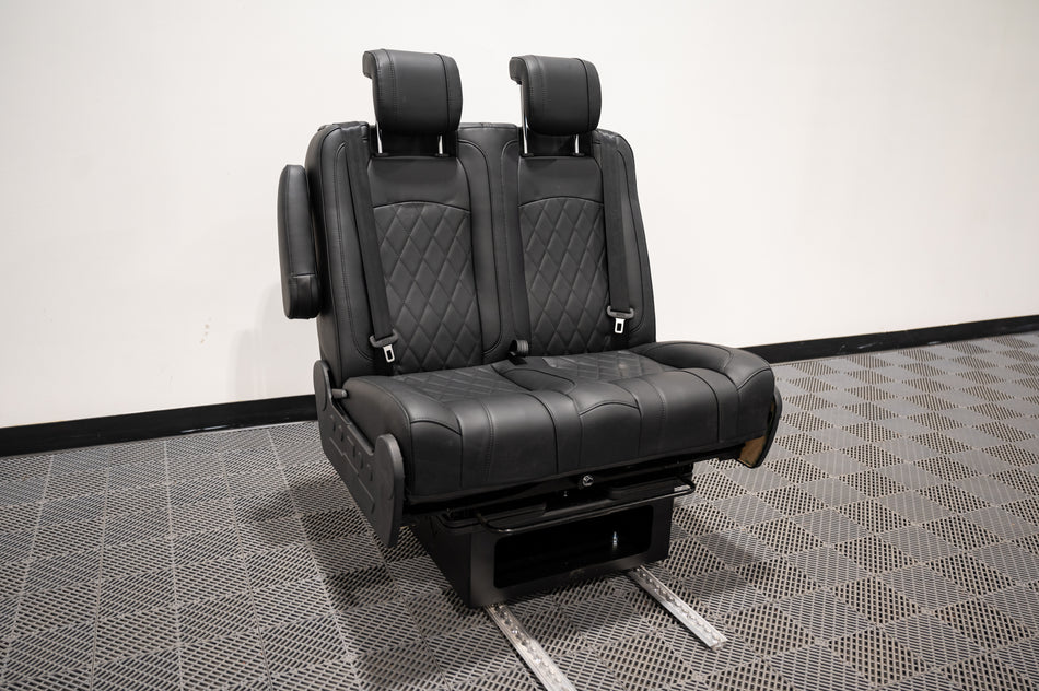 Dual Fold Double Bench-To-Bed Seat