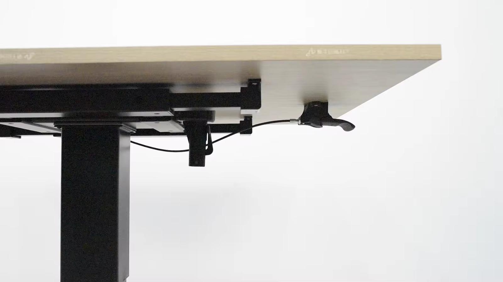 Aluminum Pneumatic Table Leg with Four-Way Adjustment