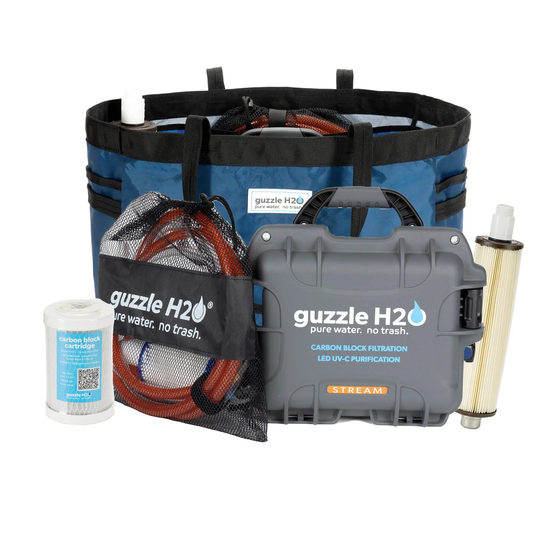 Load video: Backcountry Bundle - Ultimate Water Purification &amp; Filtration System