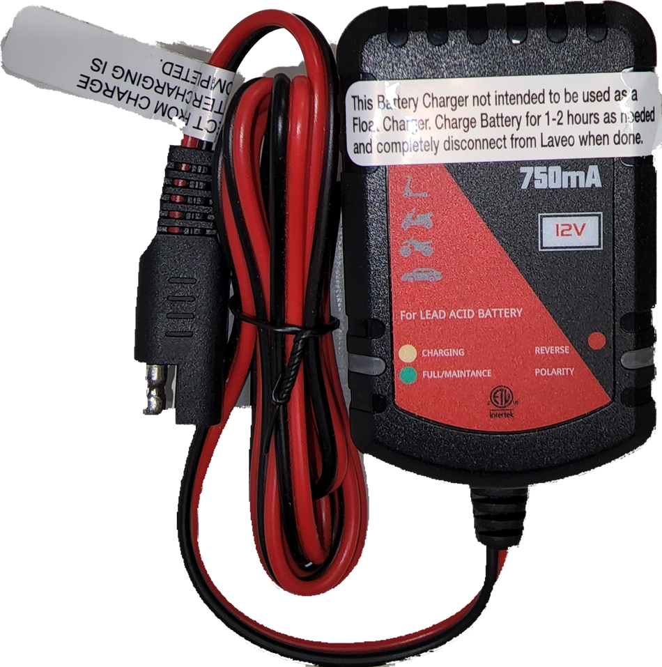 Battery Charger for Laveo Portable Toilet