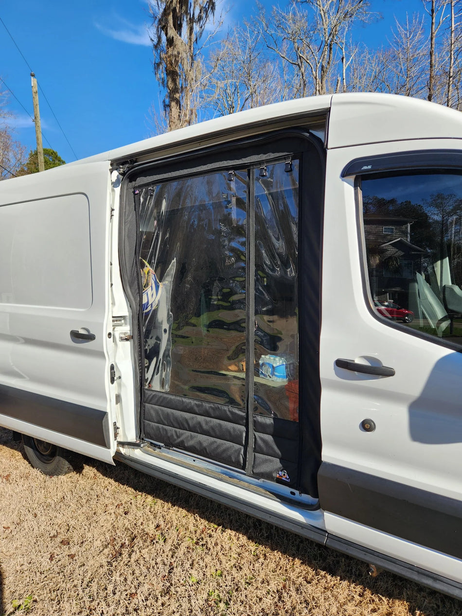 Transit Chill Curtain Sliding Door