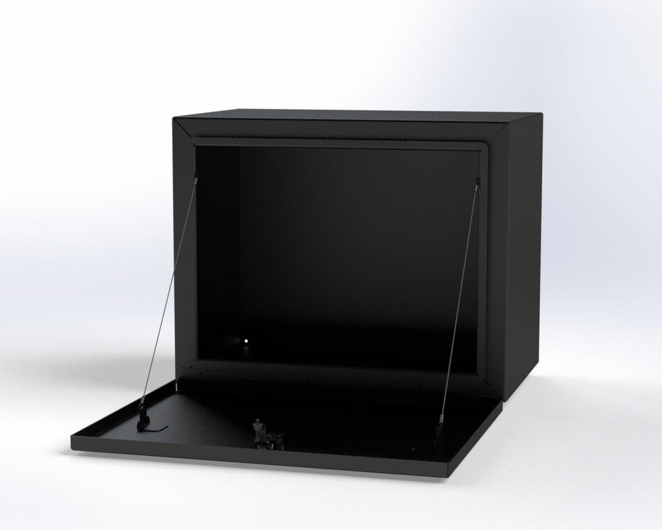 Aluminum Exterior Box with Drop Down Door