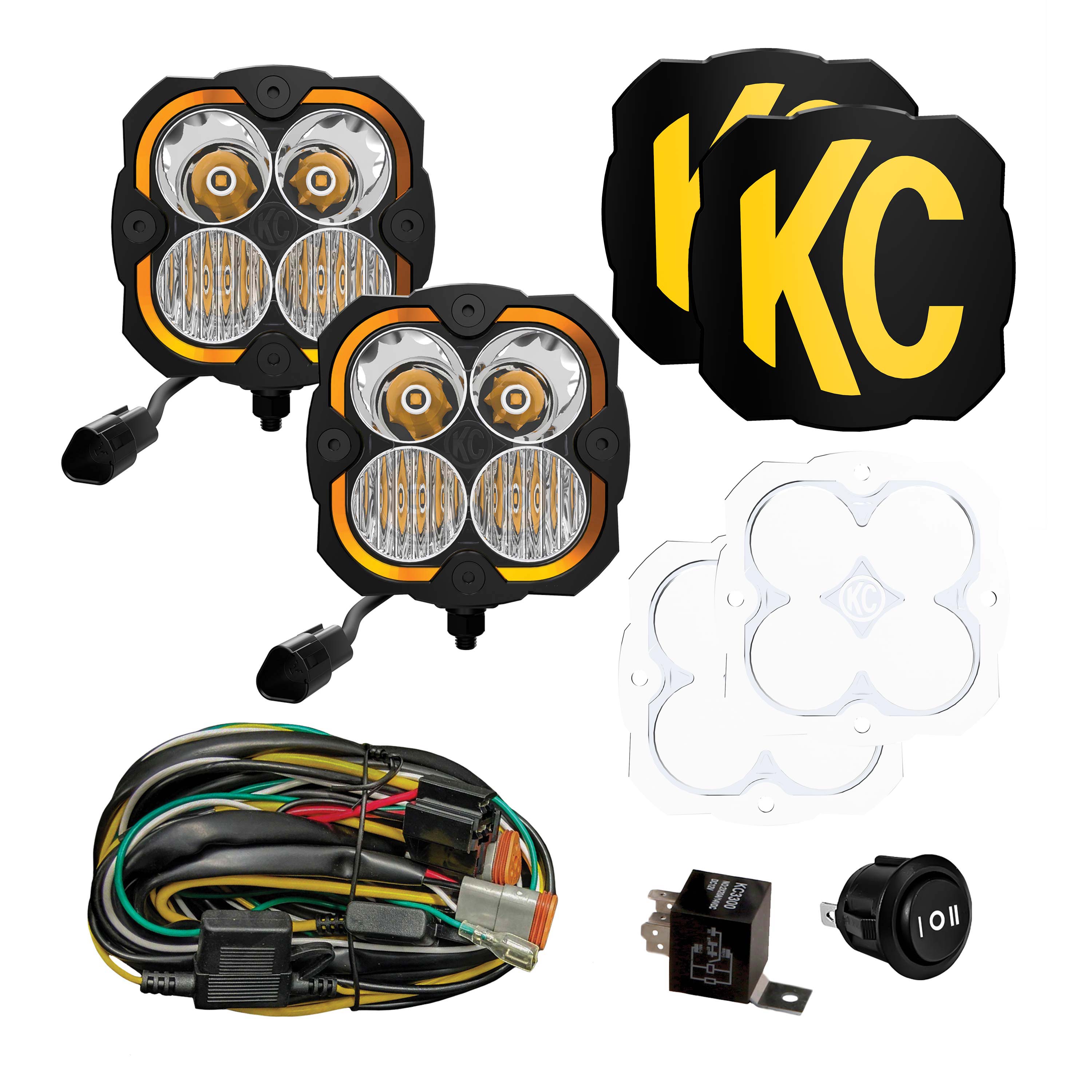 Load video: FLEX ERA® 4 - 2-Light Master LED Light Pod Kit