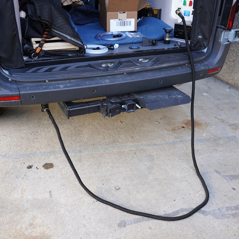 Fill Kit for Spare Tire Basket Water Tank for Sprinter by Agile Offroad