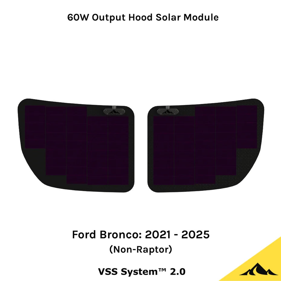 Ford Bronco (2021-2025) | Hood Solar Panel | VSS System™ 2.0