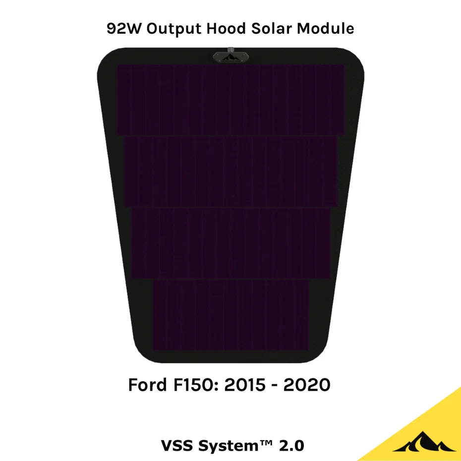 Ford F150 (2015-2020) | Hood Solar Panel | VSS System™ 2.0