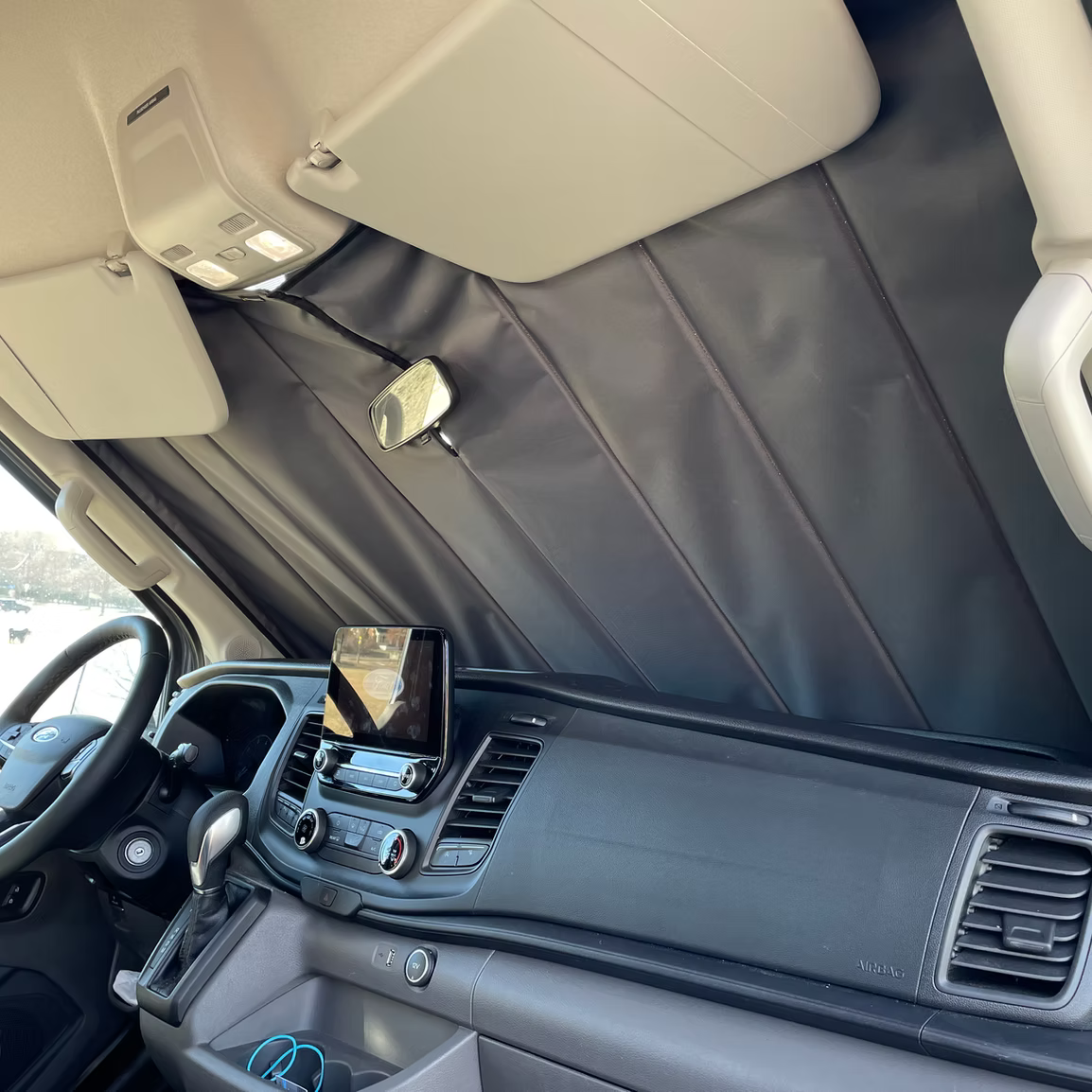 Transit Stealth Front Windshield Cover