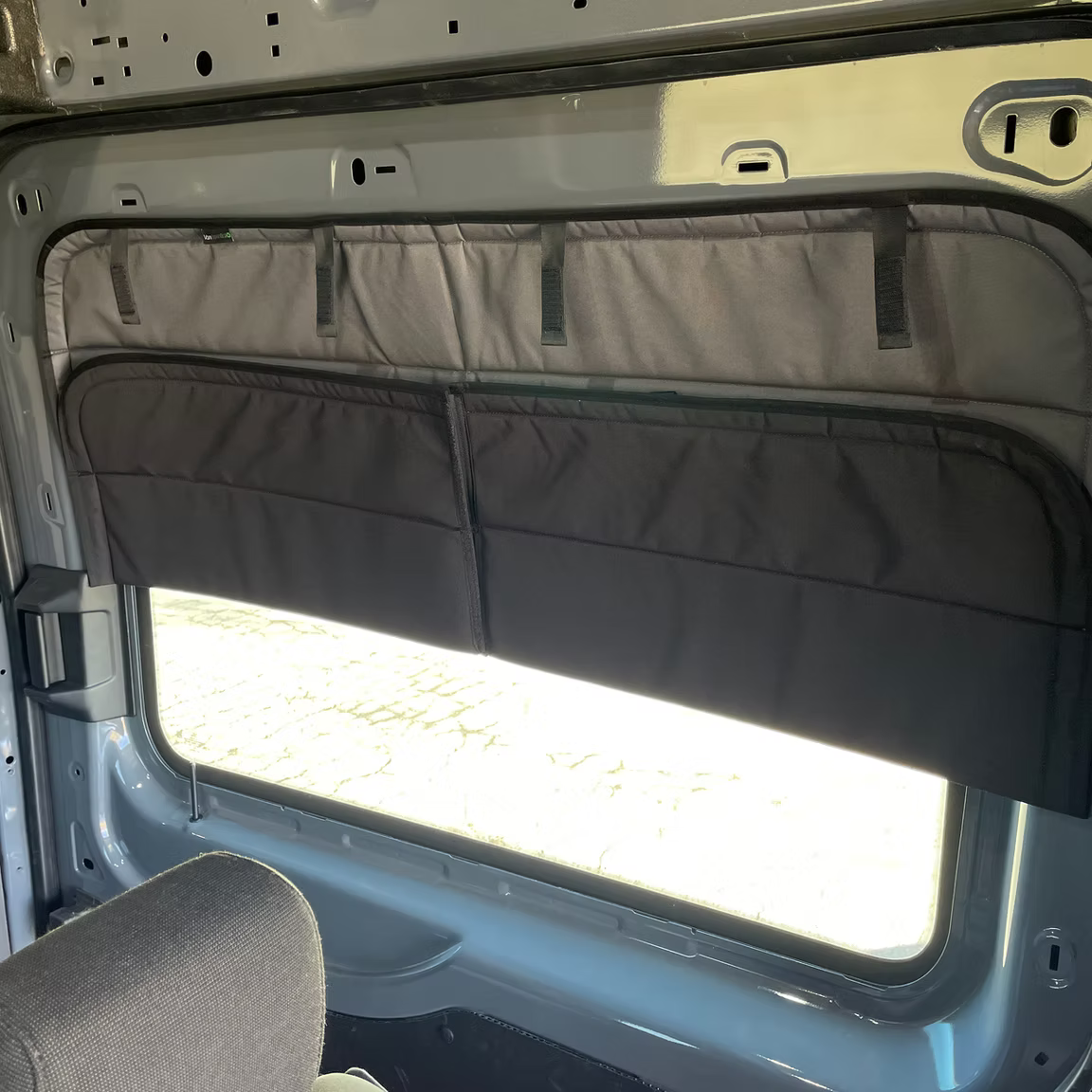 Transit Stealth Sliding Door Window Cover