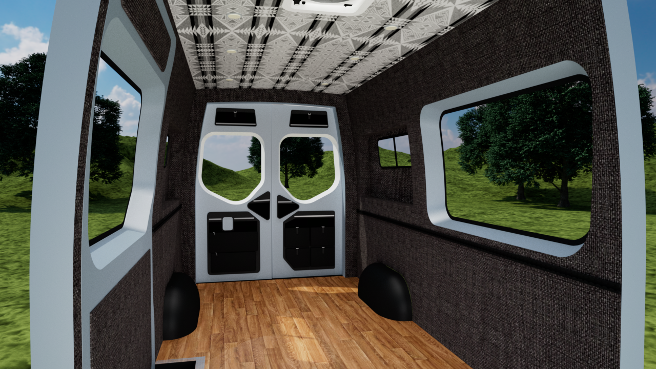 Mercedes Sprinter 170" Extended High Roof Interior Panel Kit