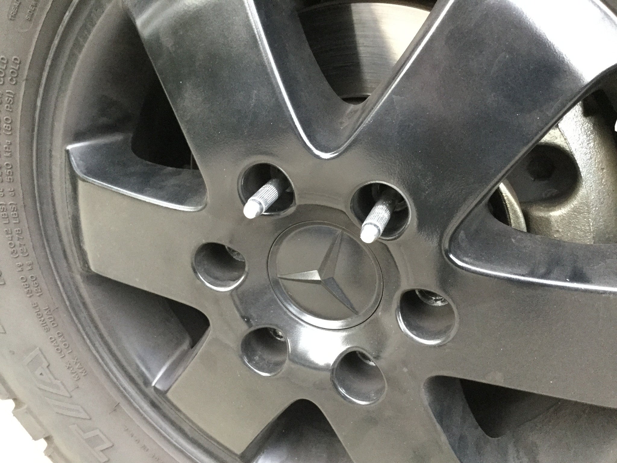 Wheel Mounting Alignment Pins (Paired) – Makes Wheel Changes Easy