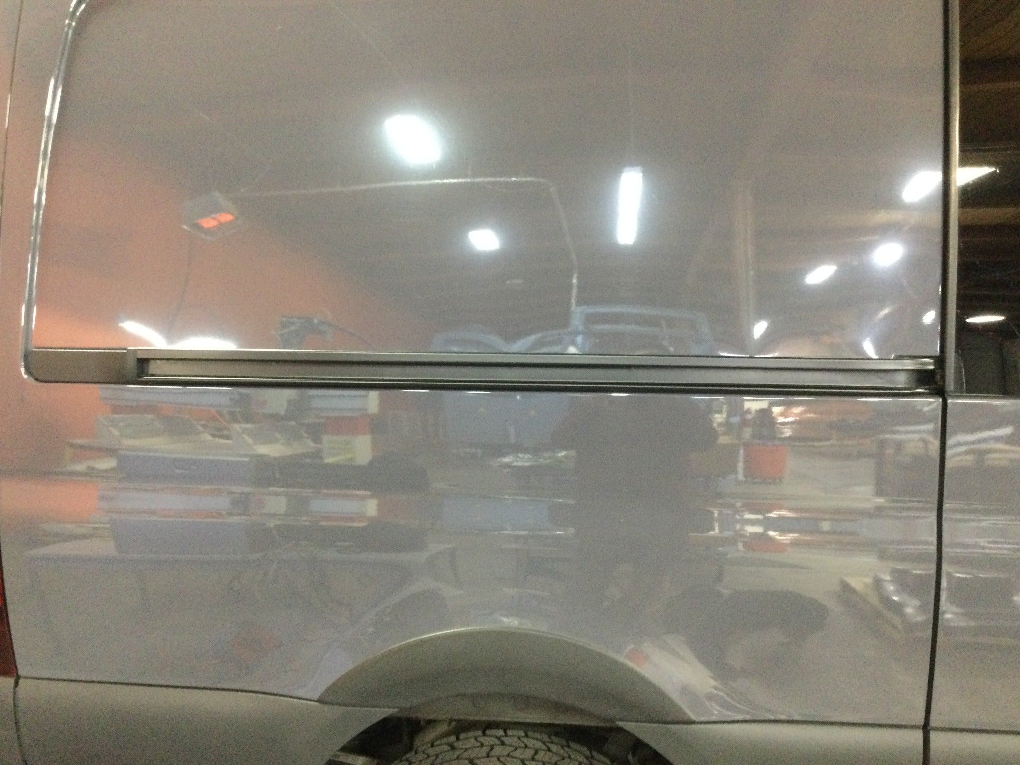 Stealth Black Slider Door Track for Sprinter Cargo & Passenger Vans