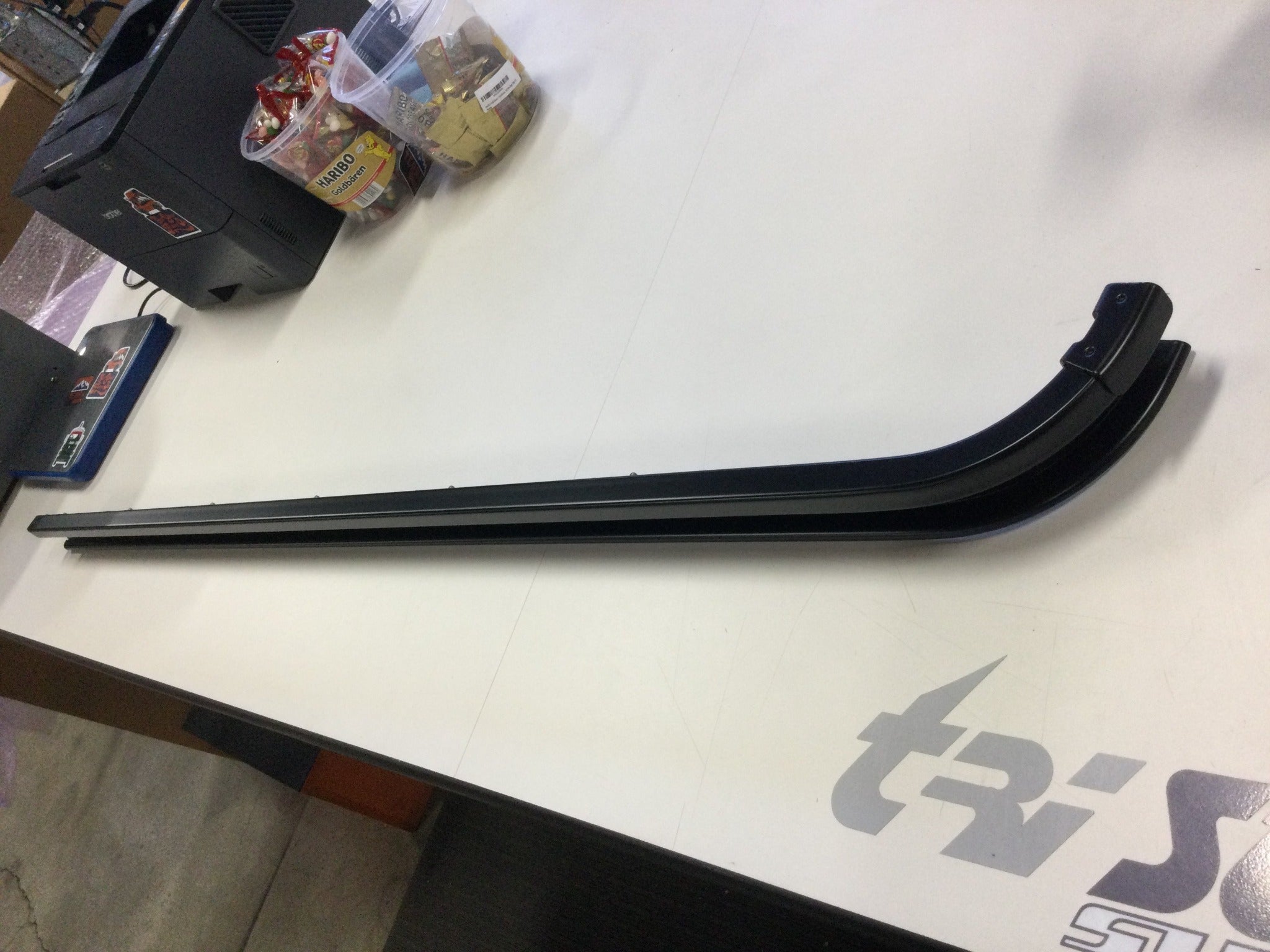 Stealth Black Slider Door Track for Sprinter Cargo & Passenger Vans