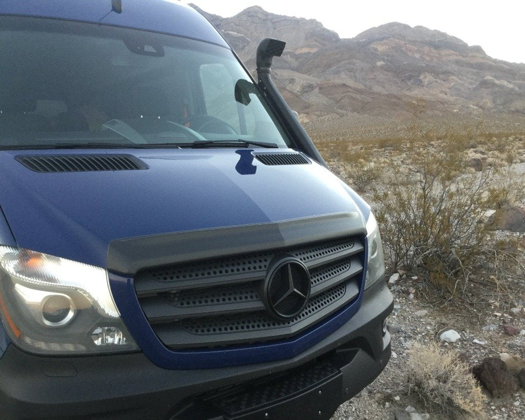 Aero Hood Spoiler for Sprinter 906 2014-2018 – Paint Protection and Debris Deflection