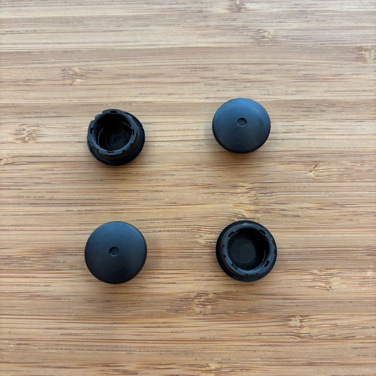 Sprinter Grab Handle Plugs with Metal Inserts – 4 Pack Black