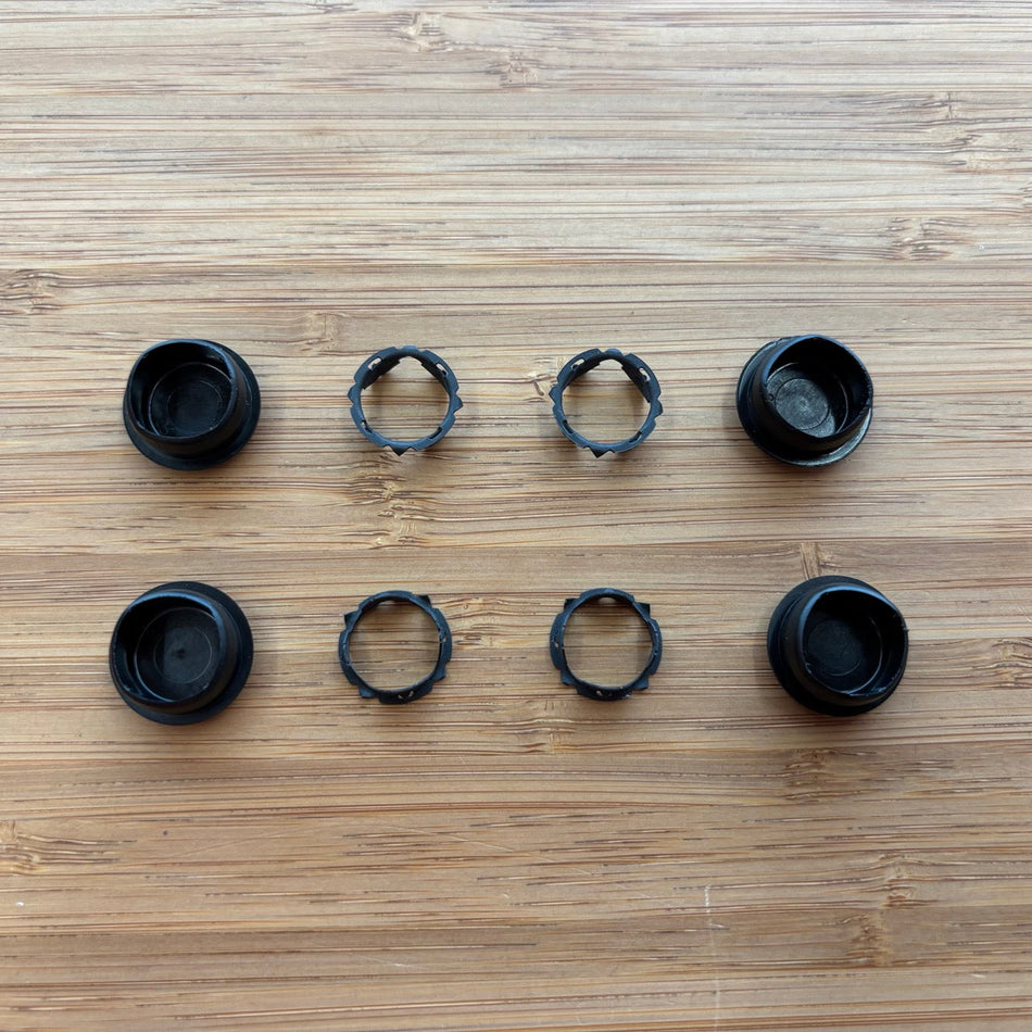 Sprinter Grab Handle Plugs with Metal Inserts – 4 Pack Black