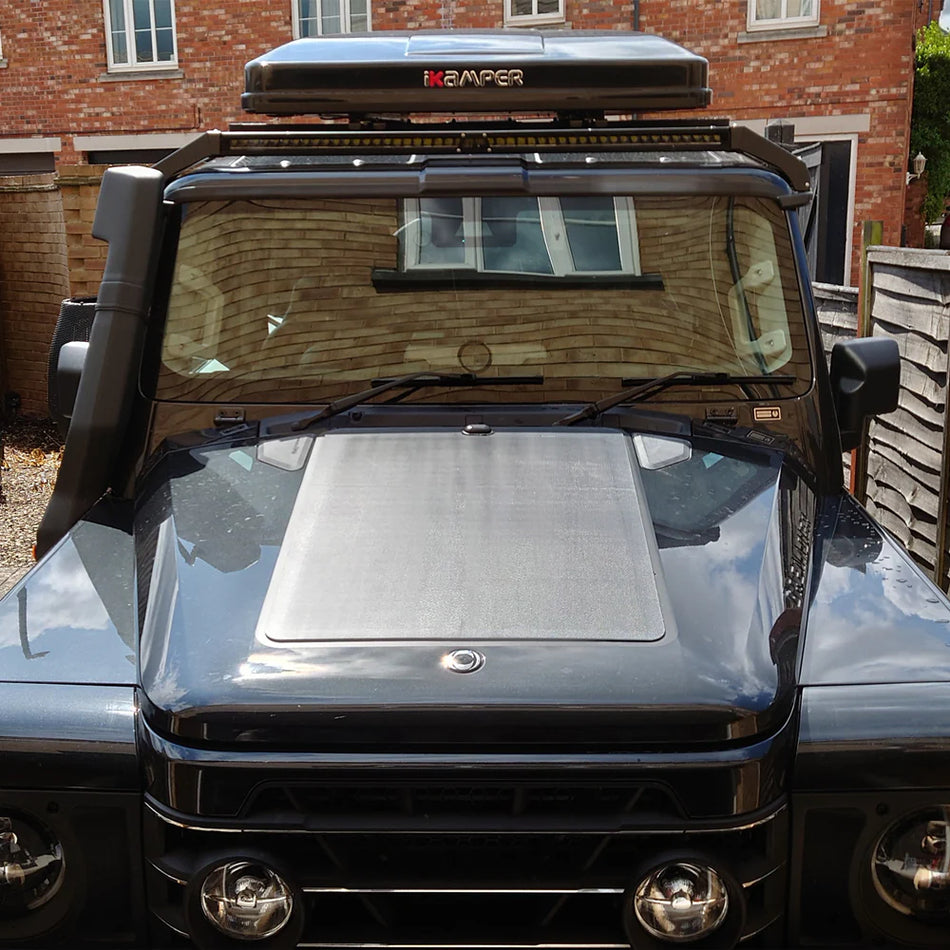 Ineos Grenadier Lensun 90W Hood/Bonnet Flexible Solar Panel