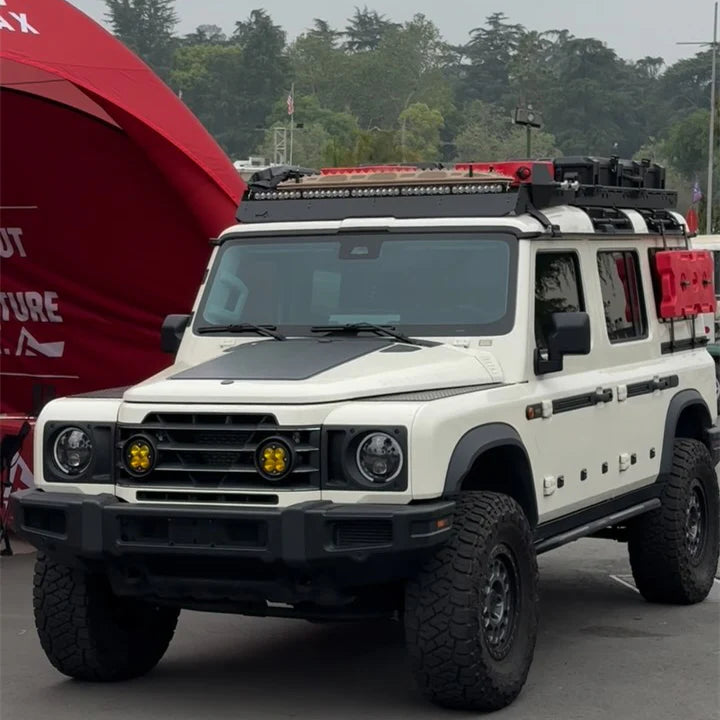 Ineos Grenadier Lensun 90W Hood/Bonnet Flexible Solar Panel