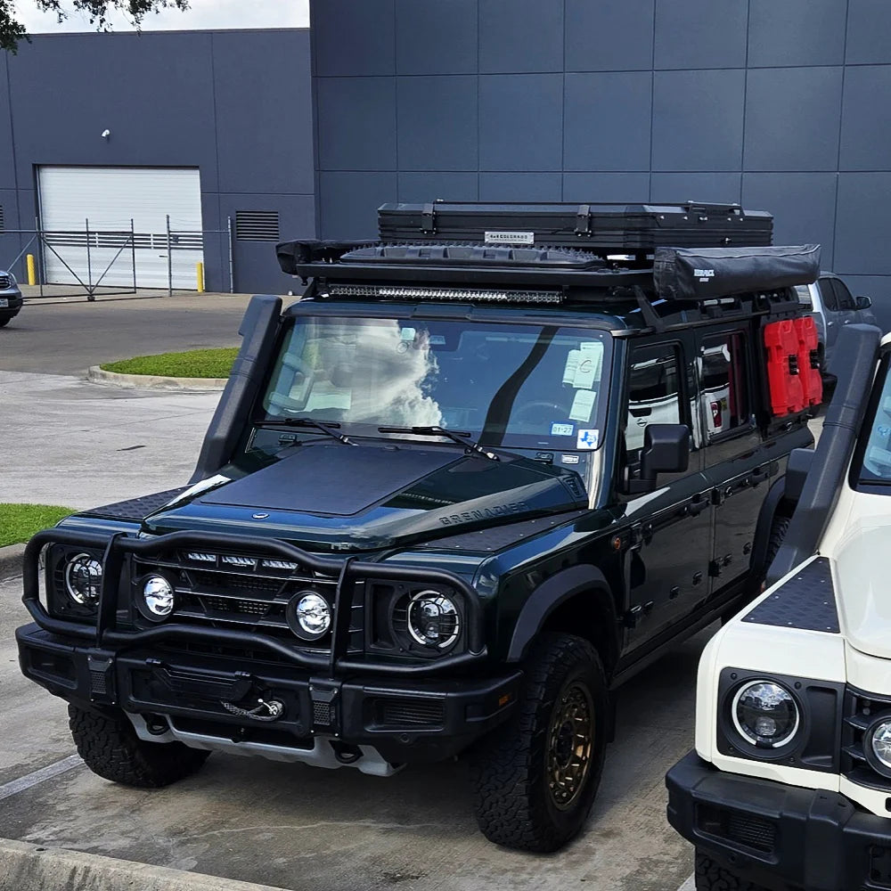 Ineos Grenadier Lensun 90W Hood/Bonnet Flexible Solar Panel