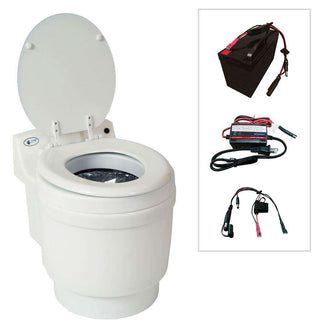 Laveo™ Portable Toilet with Battery and Charger