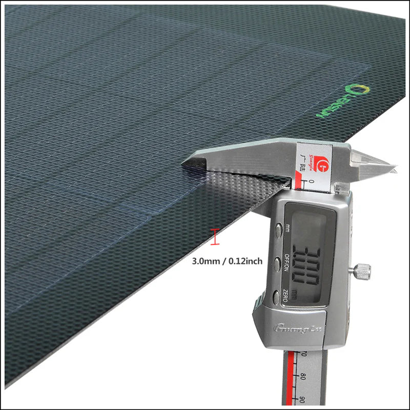 LensunSolar 100W Flexible Solar Panel, PERC 9BB Solar Cell