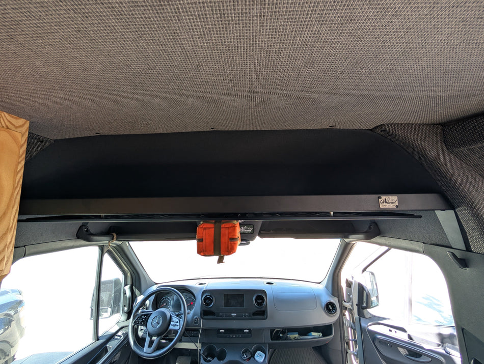 CAtuned Off-Road Mercedes Sprinter Upper Shelf with MOLLE Panel