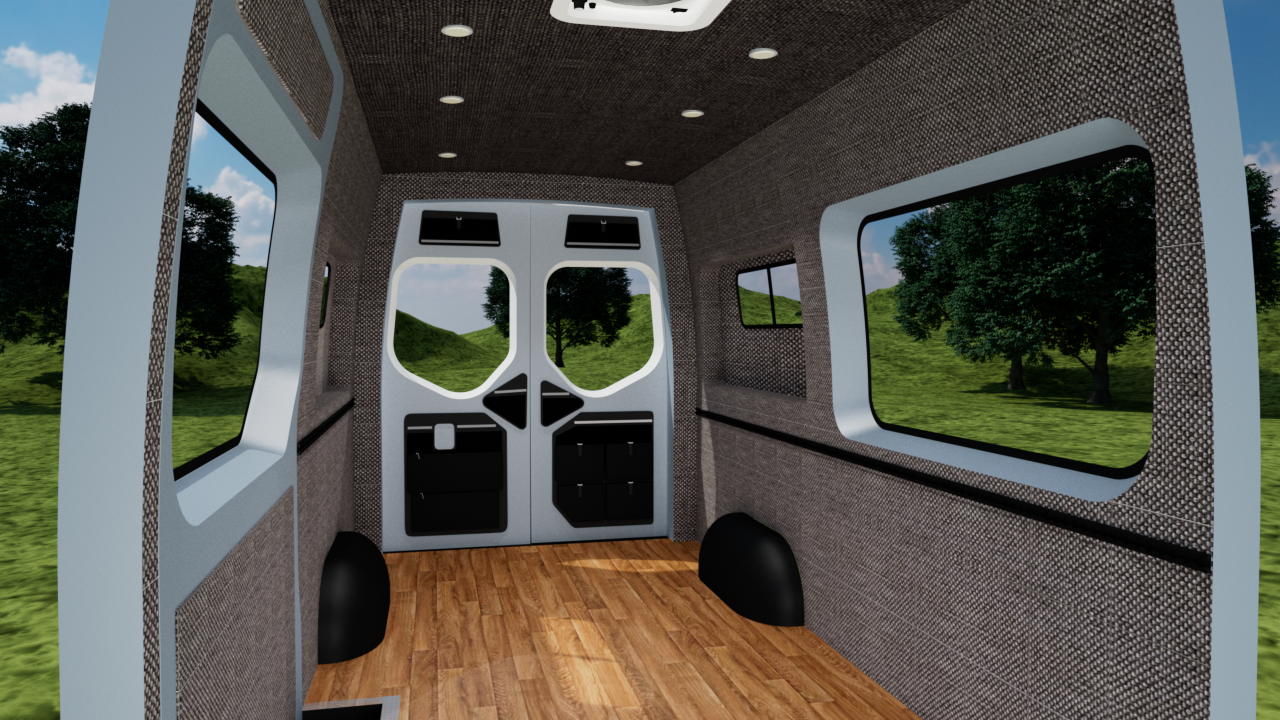 Mercedes Sprinter 170" Extended High Roof Interior Panel Kit