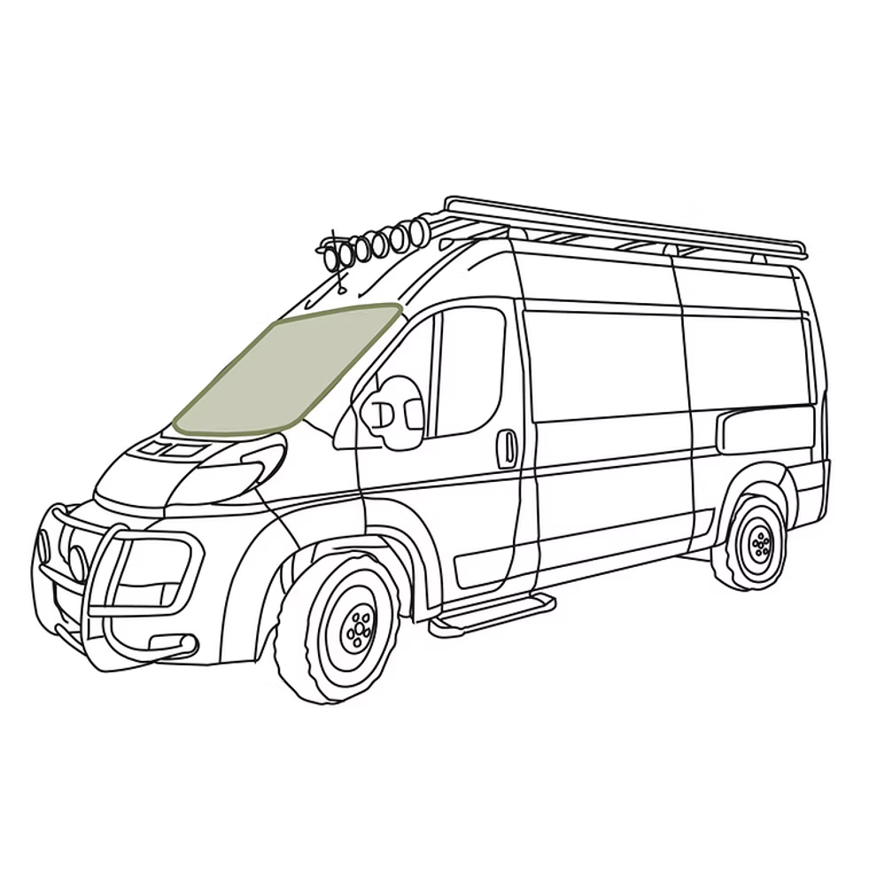 Promaster Reflective Front Windshield Cover