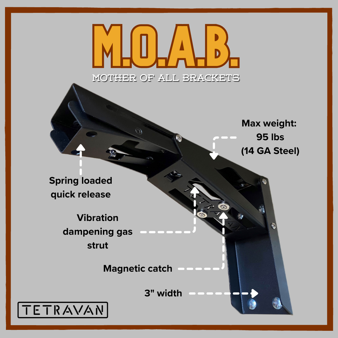 M.O.A.B. Fold Down Bracket