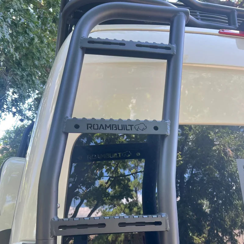 ROAMBUILT Sprinter Driver Side Tire Carrier - Ladder Add-on