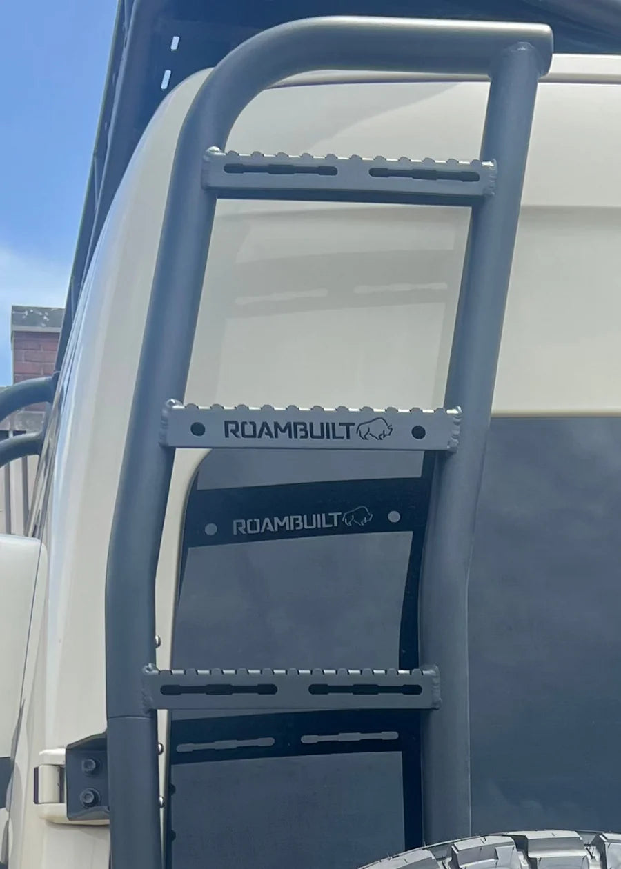 ROAMBUILT Sprinter Driver Side Tire Carrier - Ladder Add-on