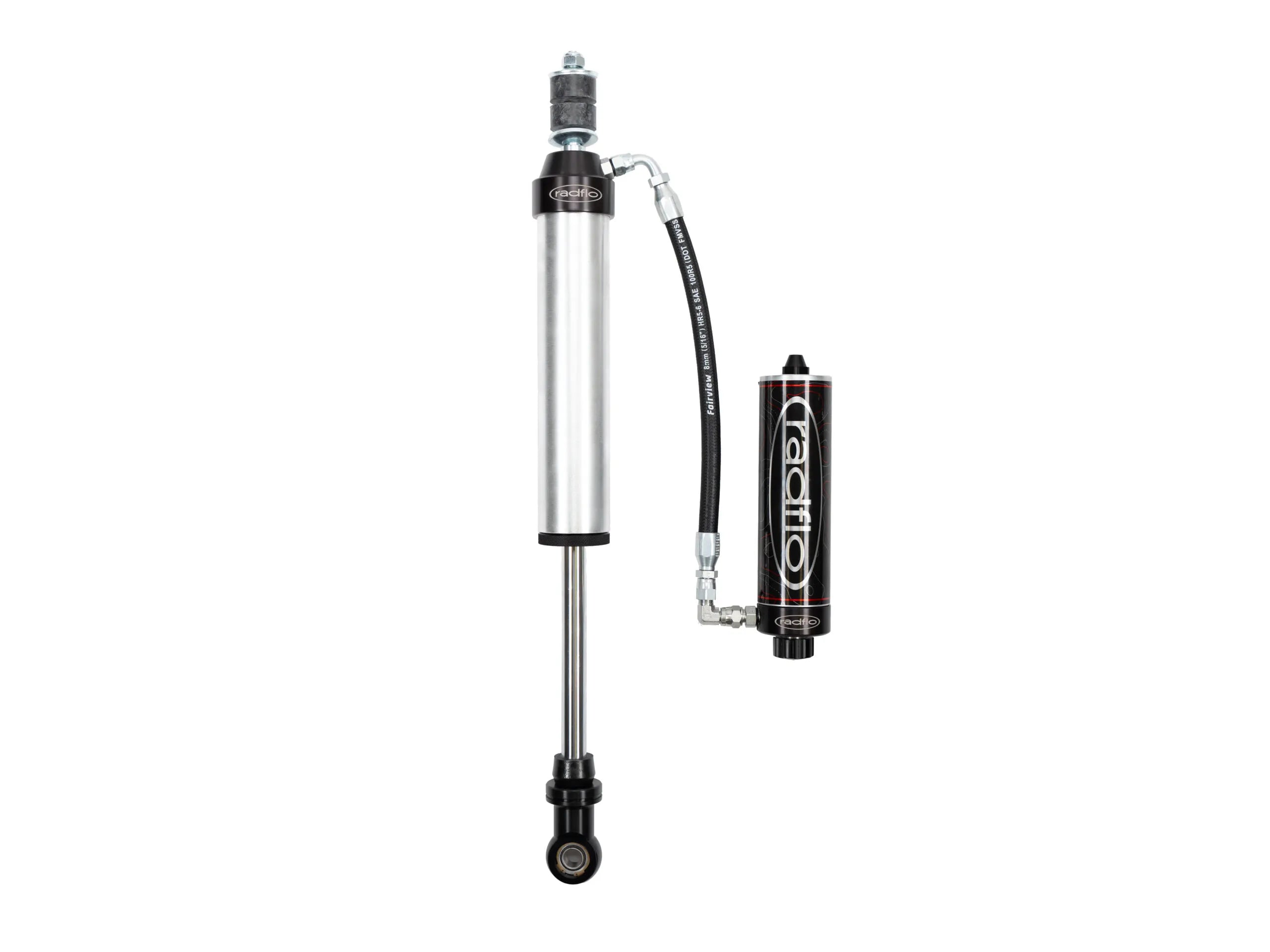 Radflo OE Replacement 2.0 Front Jeep JK 2007+ 2.5″-3.5″ of Lift Height with Remote Reservoir and Compression Adjuster