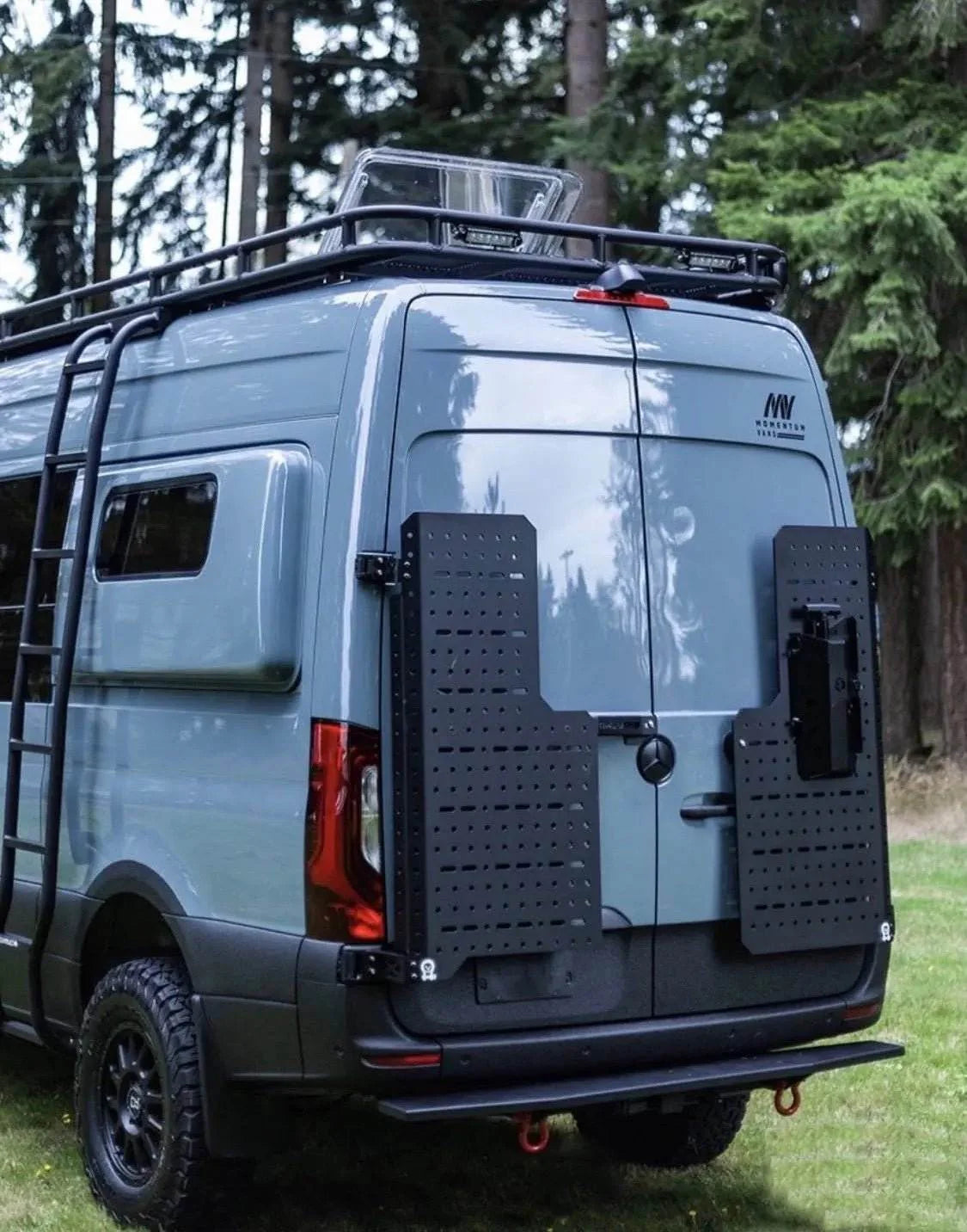 Sprinter Cargo Carrier : Rear Door Sherpa (2019+)- Passenger Side