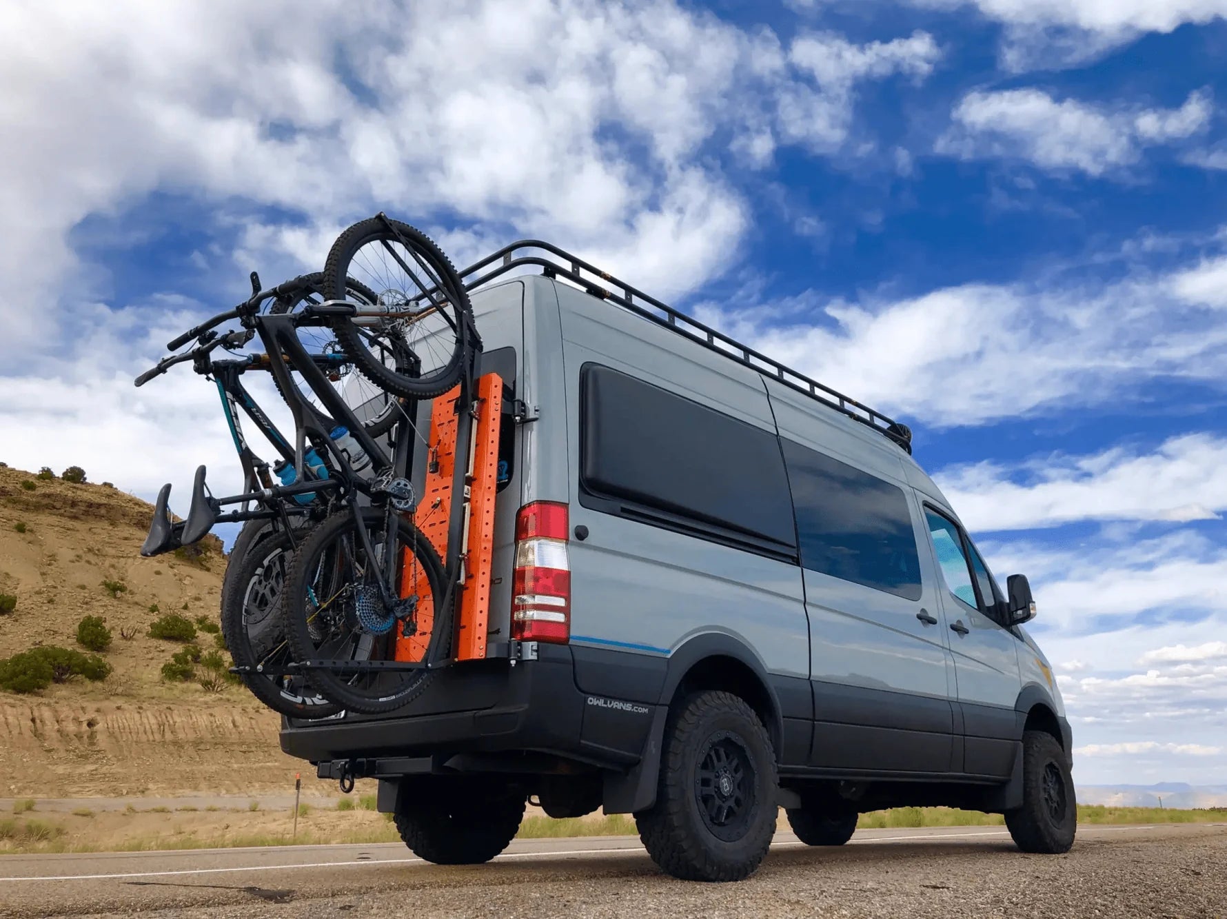 Sprinter Cargo Carrier : Rear Door Sherpa (2019+)- Passenger Side