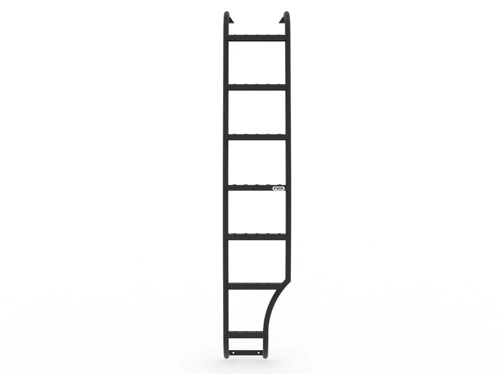 Load video: Sprinter Side Ladder with Wheel Wrap