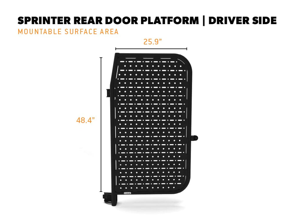 Sprinter Rear Door Platform